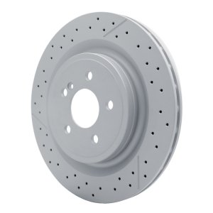 Mercedes-Benz SLC43 AMG Brake Rotor (1) - Rear - R1 Concepts - Hi-Carbon Alloy GEOMET Coated - `12-`20